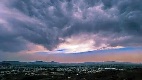 Dry air delays monsoon in central and northern India