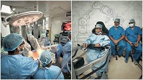 Dr Sudhir Srivastava breaks telesurgery distance record nearly 20,000km