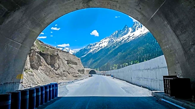 Gadkari triggers final breakthrough of historic Zojila Tunnel