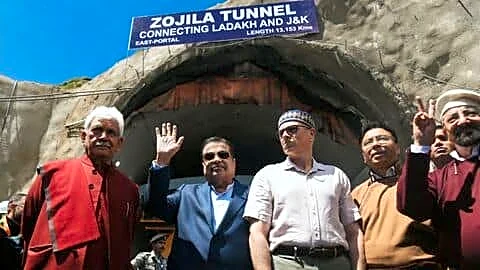 Crews complete Zoji-La tunnel breakthrough linking Kashmir and Ladakh