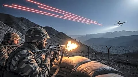 Indian soldiers fire 9 shots at Pakistani drone near Balakote