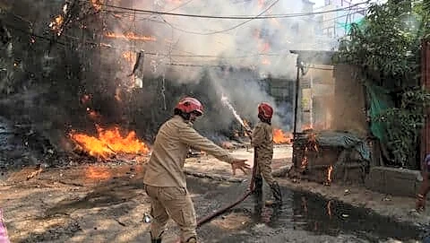 Delhi Fire Service maps 100 fire prone areas citywide