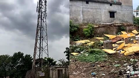Mobile 40-meter tower and diesel generator vanish from Dumraon plot
