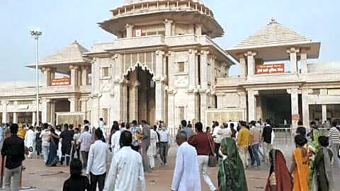 Nripendra Mishra in Ayodhya refuses comment, says monitors construction work