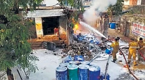 Kasna chemical shop fire in Greater Noida contained, no injuries