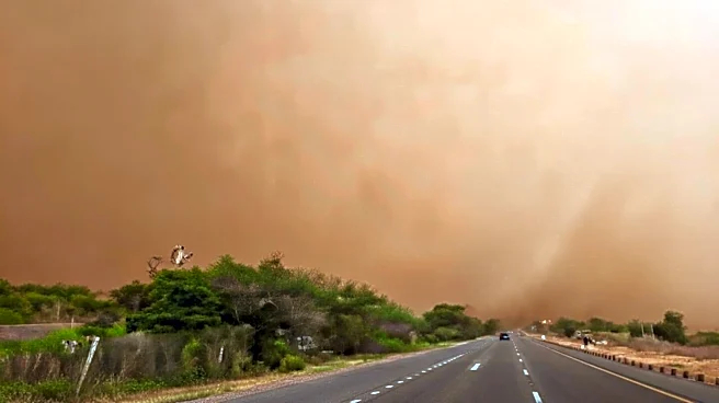 Massive dust storm hits Rajasthan; visibility drops to almost zero