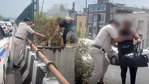 Anil Sharma hailed for saving man on Mahipalpur flyover