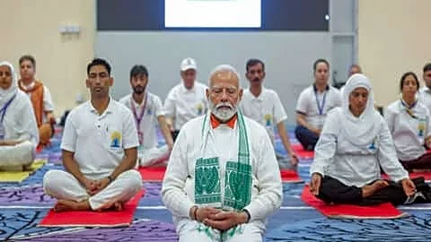 PM Narendra Modi to lead 12th International Day of Yoga