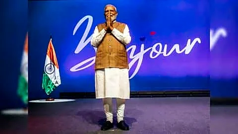 PM Narendra Modi announces space station plan, Gaganyaan human flight