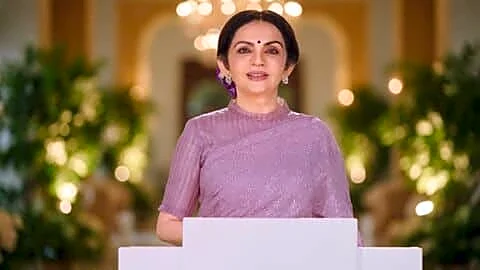 Nita Ambani announces 130-acre Coastal Road Gardens for Mumbai