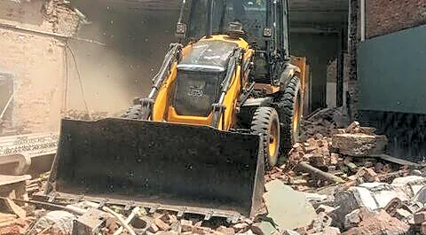 Takiya Wali Masjid demolished in Rajpur-Khampur after Allahabad HC ruling