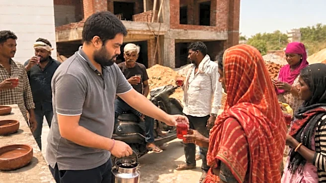 How this Agra man is helping laborers, birds beat summer
