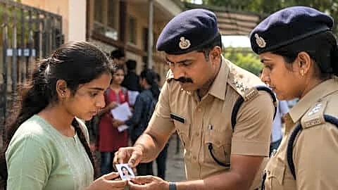 Kochi City Police photograph student Sana, clear her for NEET