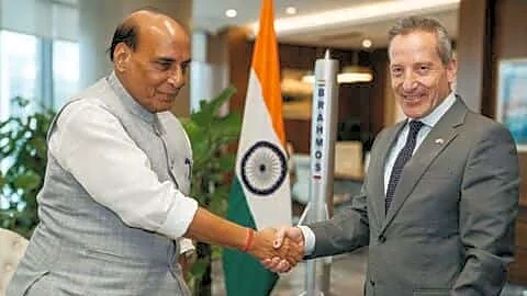 Israel's Amir Baram meets Rajnath Singh to boost defense ties