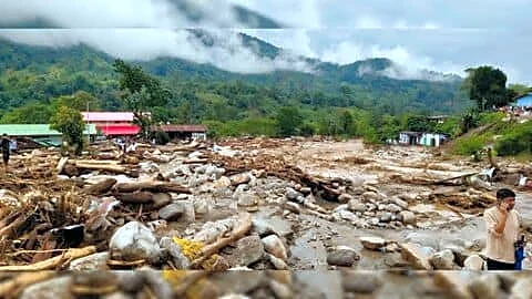 Heavy rain triggers flash floods in Lower Subansiri, spillway opened