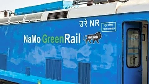 India's 1st hydrogen-powered train reaches 120km/h in Haryana test