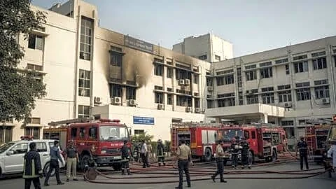 Fire at Lucknow hospital's Asha Jyoti Centre extinguished, no injuries