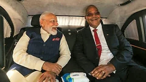Modi begins 3-day India-Seychelles visit to boost defense healthcare development