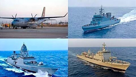 Narendra Modi links C-295 flight and warships to Atmanirbhar Bharat