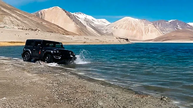 Ladakh: 4 tourists fined ₹2L for illegal off-roading in Pangong