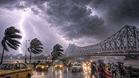 IMD issues yellow alert for Kolkata as monsoon brings storms