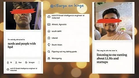 Nisarga Adhikary's alleged Hinge scraping of 500+ profiles sparks debate