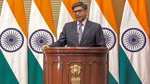 India's foreign secretary Vikram Misri extended to July 14 2027