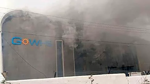 Goura Aerospace blaze in Hyderabad triggers loud blasts, no injuries