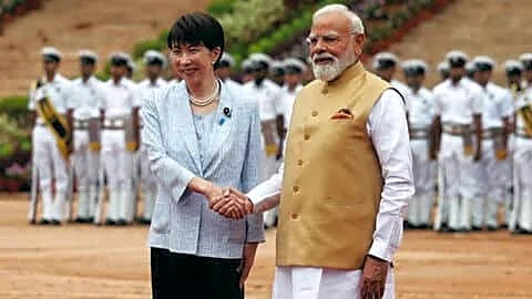 Japan's PM Sanae Takaichi in New Delhi for 20th summit