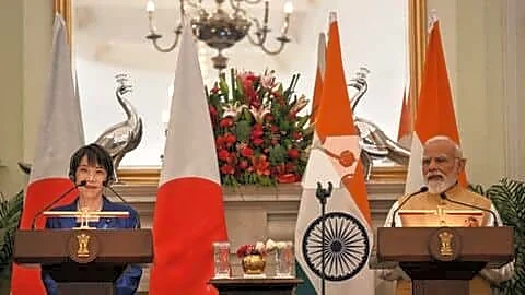 India and Japan seal 1st defense co-development pact