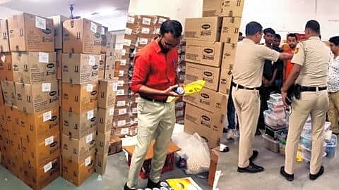 FSSAI raids Westend Corporation in Okhla finds 40,000-plus fake-dated packets