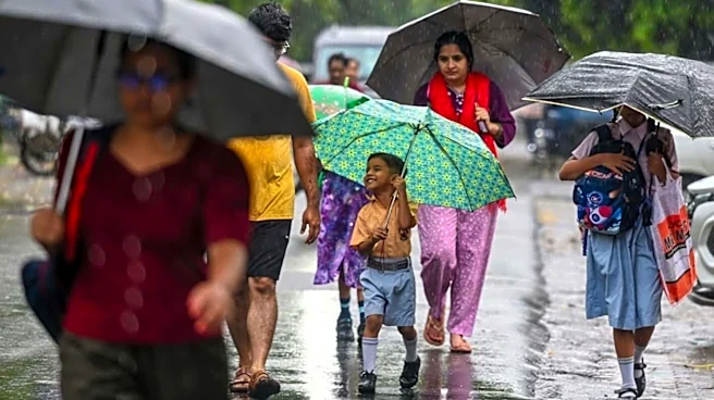 Heavy rainfall warning in Mumbai; Delhi to see light showers