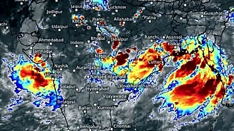 India's 1st big monsoon depression near Balasore brings heavy rain
