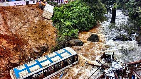 Kerala CM Satheesan blames contractor negligence for Wayanad Kalladi landslide