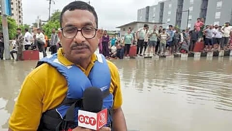 Surat submerged after days of heavy rain, water enters homes