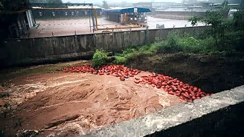 Raigad HPCL Patalganga plant floods, about 3,000 LPG cylinders float