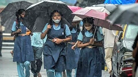 Monsoon downpours close schools across 4 states, metros mostly open