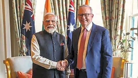 In Melbourne PM Modi likens India Australia ties to cricket