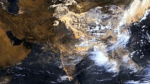 Satellite images show 70-80% of India dry despite southwest monsoon