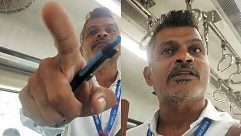 Passenger demands Marathi on Mumbai local, Marathi speaking TC intervenes