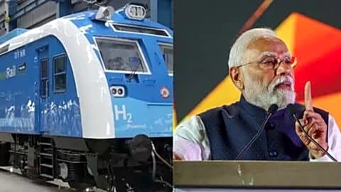 India launching 1st hydrogen-powered train, Prime Minister Narendra Modi announces