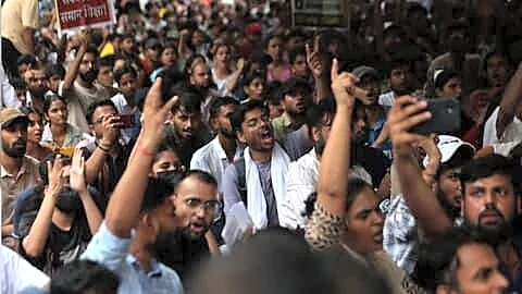 NEET-UG paper leak protest at Jantar Mantar after Wangchuk hospitalization
