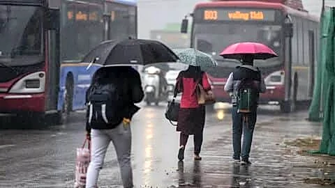 IMD warns of heavy rain across much of India today