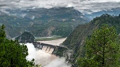 All Salal Dam gates opened after heavy rain in Reasi