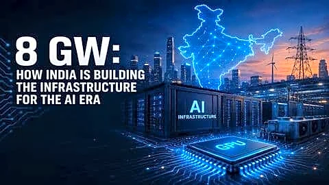 India's data center capacity set for 8GW in 5-6 years
