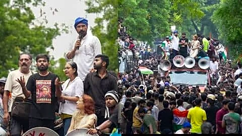 Anita Dipke criticizes Delhi lathi charge after Abhijeet Dipke collapses