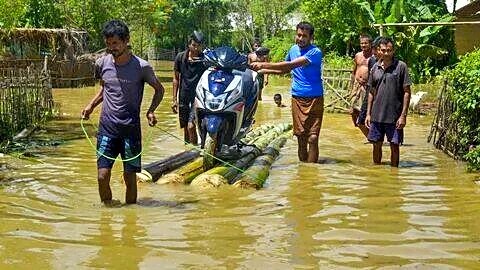 Nagaland cloudburst worsens Assam floods, 31 dead, over 8L affected