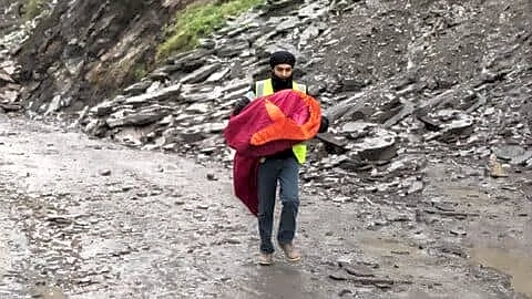 Himachal's Chamba ambulance worker braves landslide to rescue 7-month-old baby