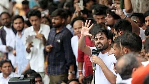 Delhi University warns students, staff to avoid Jantar Mantar protests