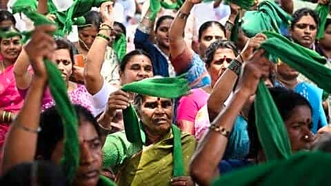 Bengaluru South farmers mark 500 days protesting Bidadi township project